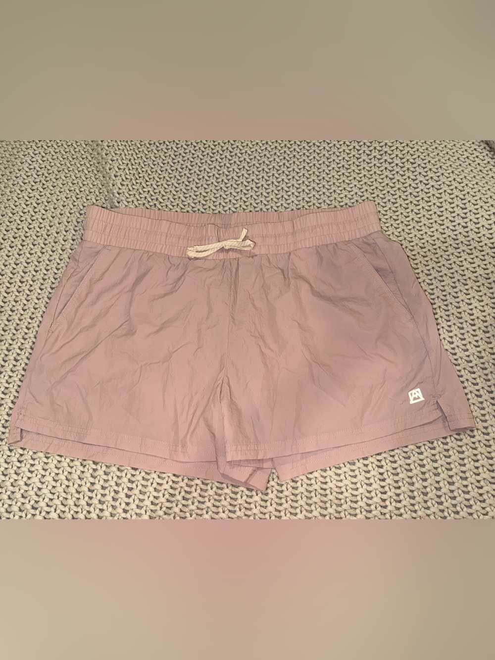 Avalanche Women's Dusty Pink Athletic Drawstring Shorts